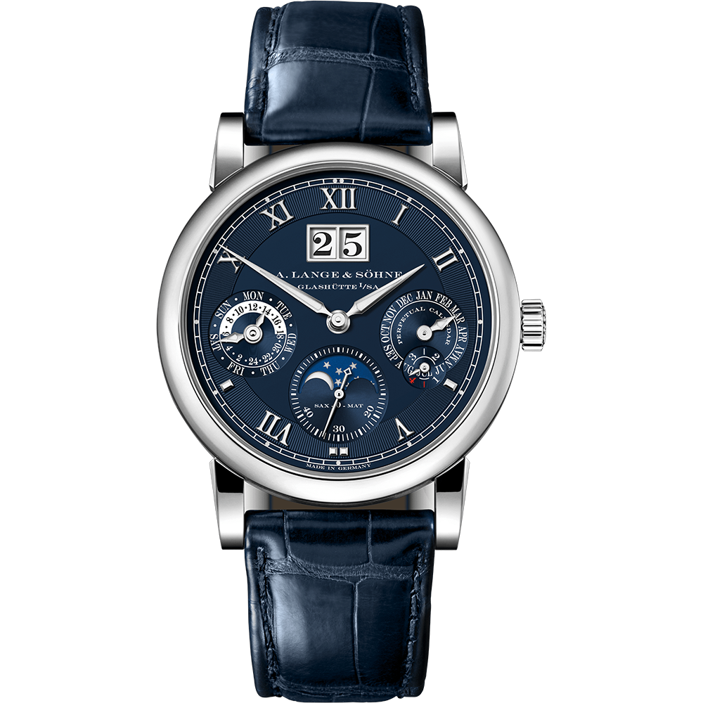 A. Lange &amp; Sohne Langematik Perpetual was Launched in 2001 in 18-carat White Gold