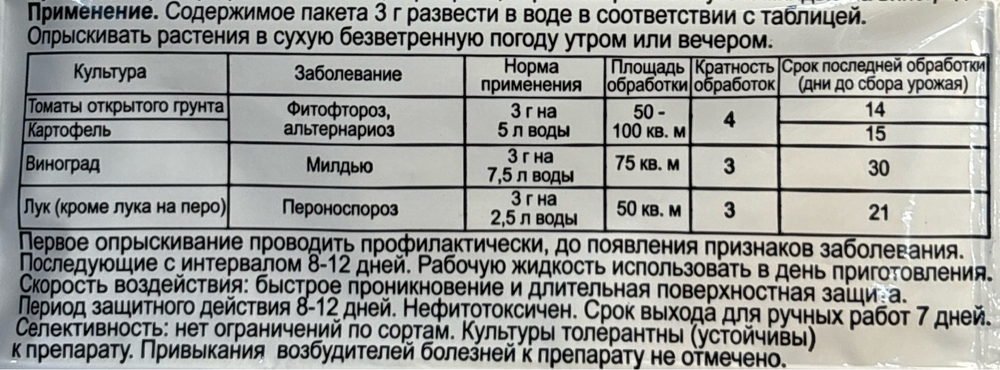 Профит 3 г  ПЗУ-122