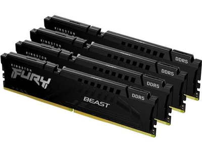 Оперативная память Kingston Fury KF556C40BBK4-128, DDR5 4х 128ГБ 5600 МГц, DIMM, RTL