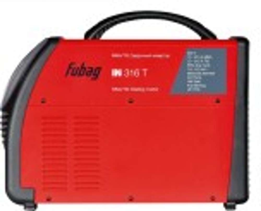 Сварочный инвертор FUBAG IN 316T CEL 31467