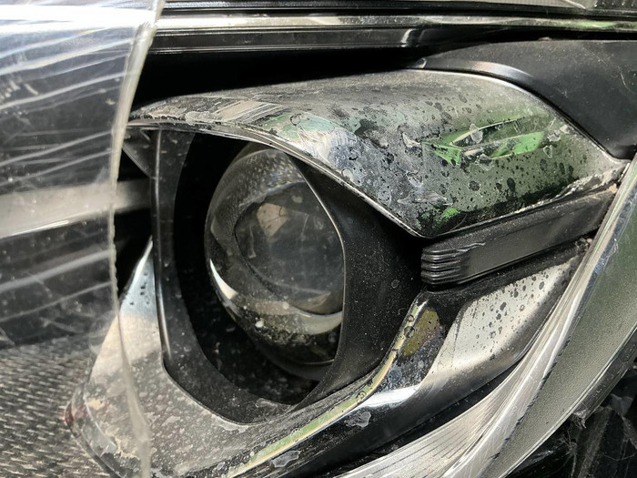 Битая Фара левая Geely Emgrand 2 (2021-н.в.) LED