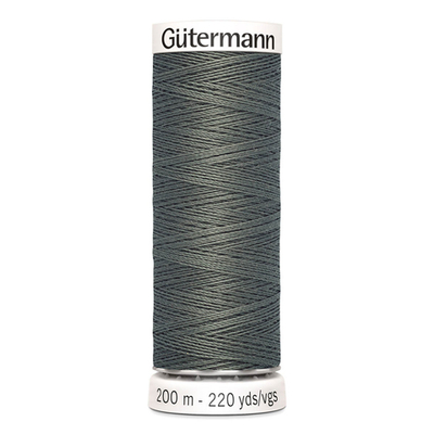 01 Нить Sew-All 100/200 м для всех материалов, 100% полиэстер Gutermann 748277 (635 каменно-серый)