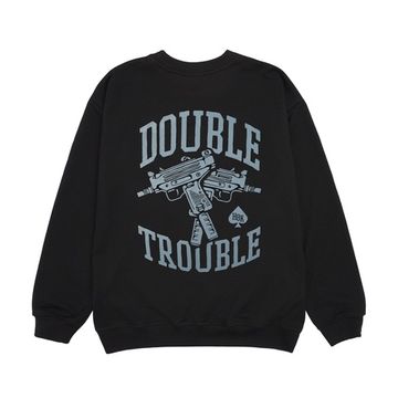 Свитшот HOOK Даблтрабл черный