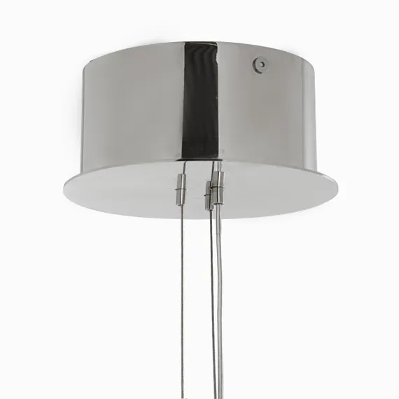 Подвесной светильник Galaxy 25х58 см, прозрачный, серый