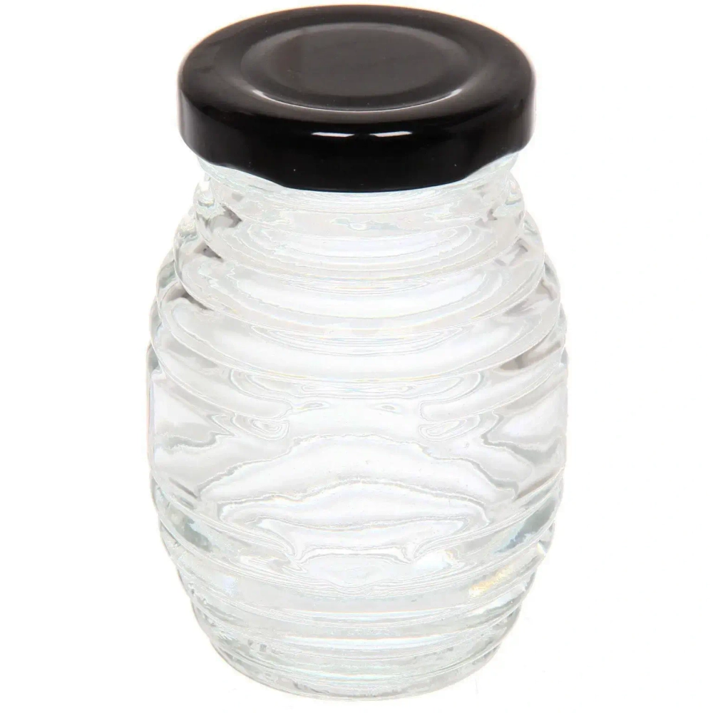 Банка для продуктов стеклянная 100 мл с винтовой крышкой