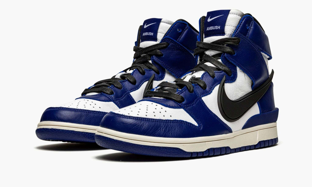 Nike Dunk High AMBUSH "Deep Royal"