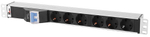 Блок розеток 19", 6 розеток ЦМО R-32-6S-A-440-K