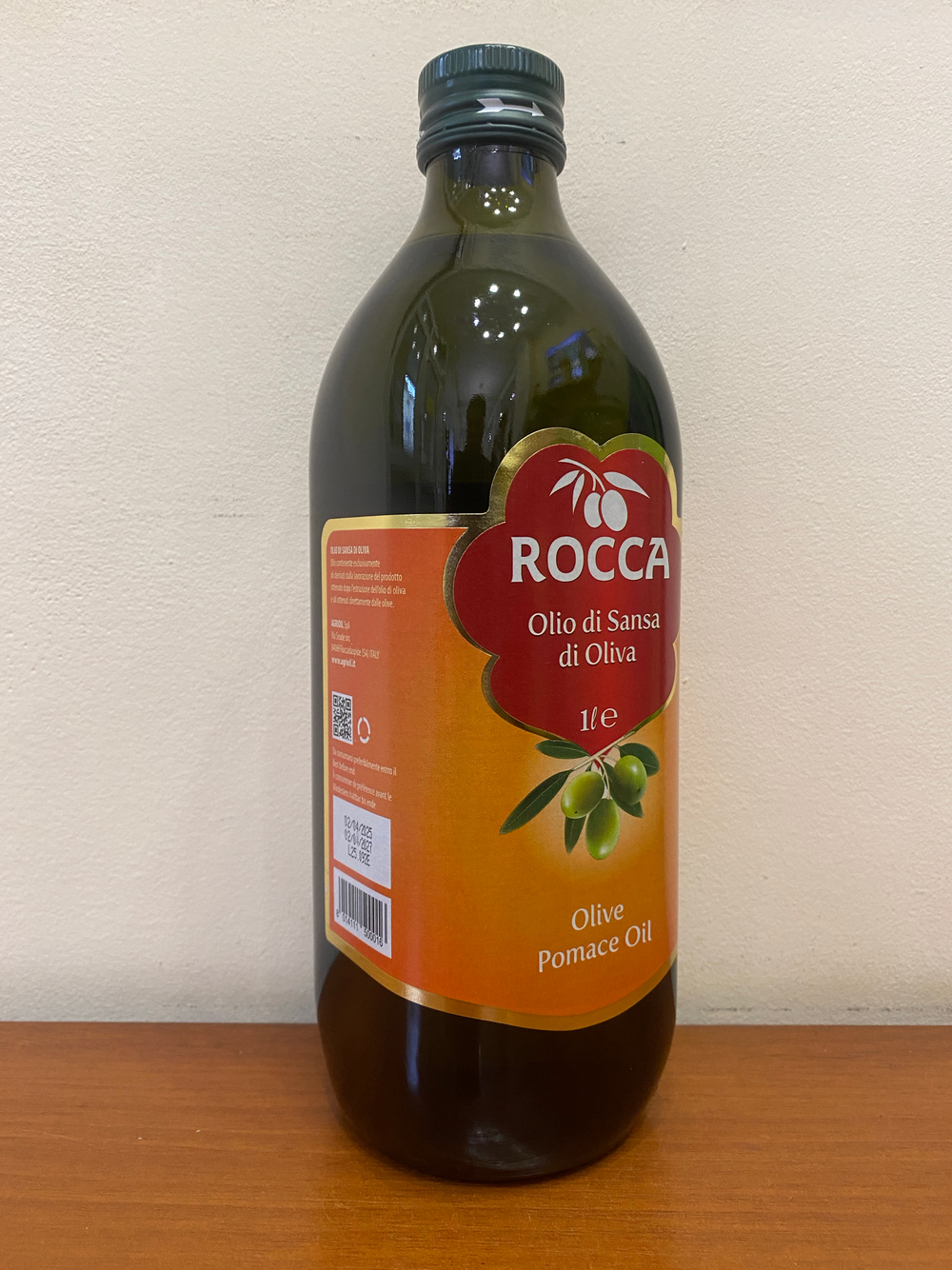 Оливковое масло ROCCA Olio di Sansa 1л ст/бут Италия