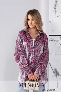 Рубашка 697-малиновый Minova