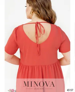 Платье 17-259-коралл Minova