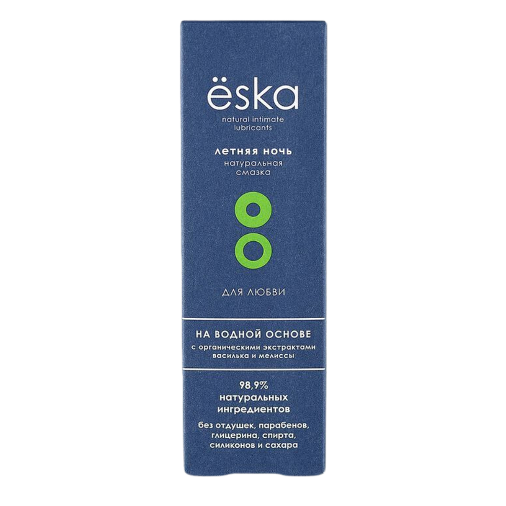 ESKA «Летняя ночь» - органическая смазка на водной основе (василек и мелисса)