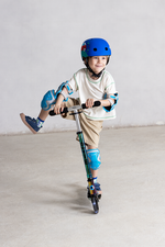 Самокат Micro Sprite LED Неохром