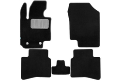 Коврики в салон для JAC JS4 2022- внедорожник , 5шт. (текстиль) KLEVER0512600222110KH