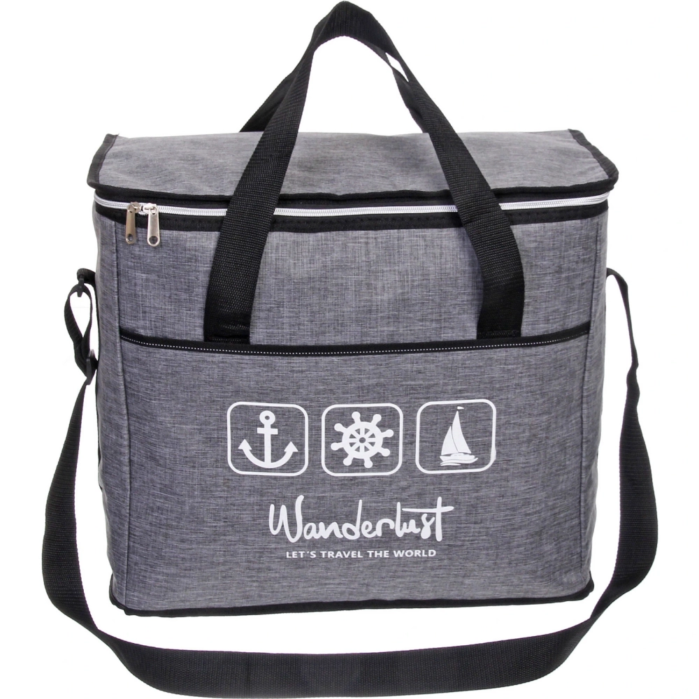 Термосумка 40 л, 45*24*38 см, M4050-1G, серый