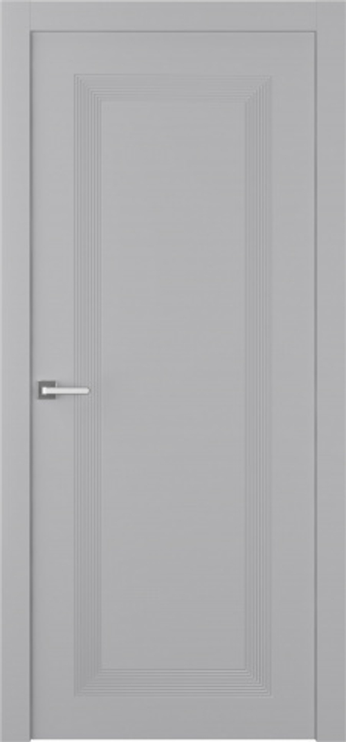 Дверь Либра 1 / Цвет Эмаль светло - серый / Без cтекла / Двери Belwooddoors