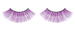 Ресницы фиолетовые длинные Deluxe (Цвет: фиолетовый, серебряные блестки)