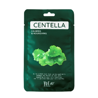 YU.R ME Тканевая маска для лица с экстрактом центеллы азиатской | Yu.r Me Centella Sheet Mask