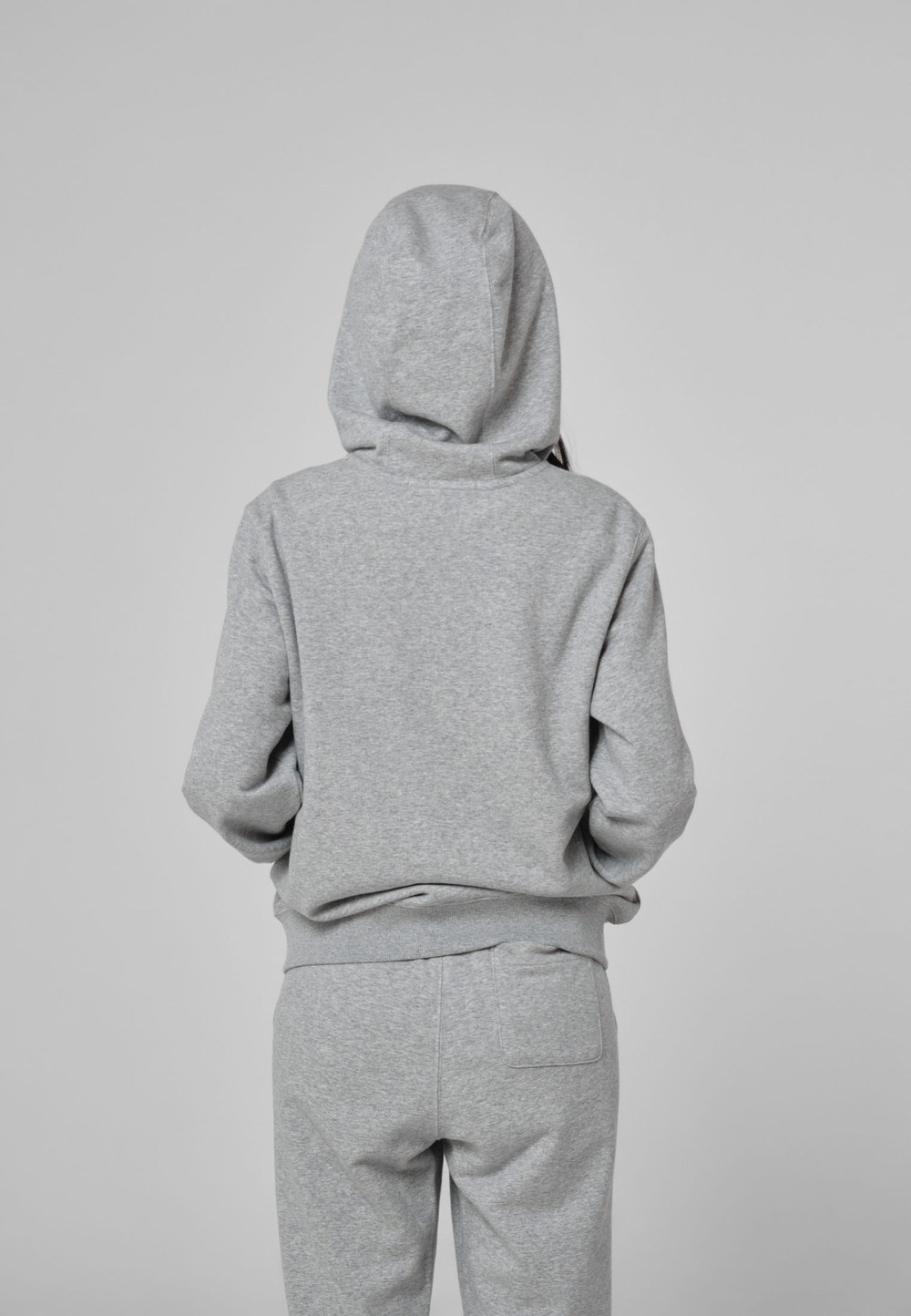 Кофта на замке с капюшоном трикотаж ARGYMAQ GREY