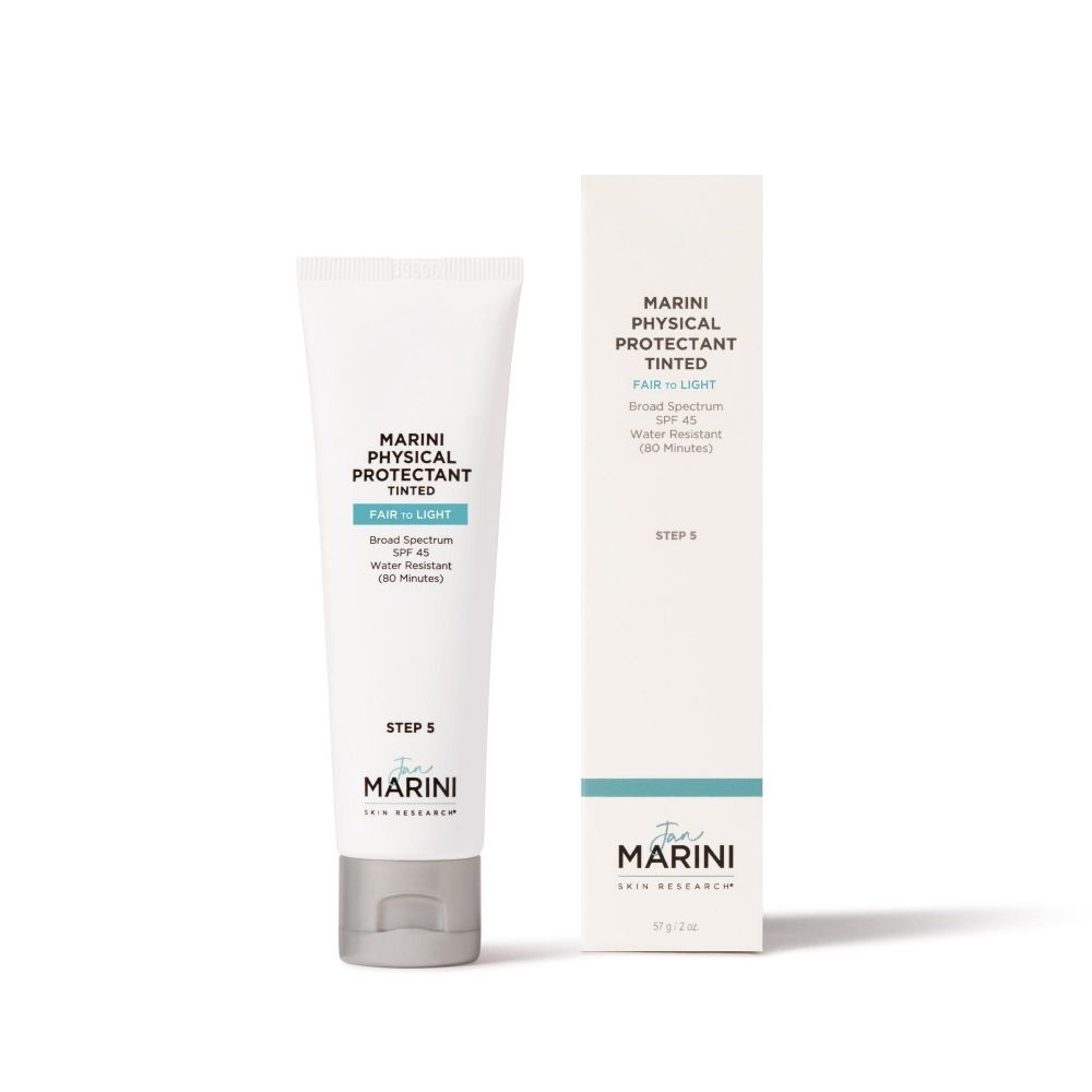 JAN MARINI PHYSICAL PROTECTANT SPF45 (tinted LIGHT) Солнцезащитный крем с тональным эффектом с SPF 45
