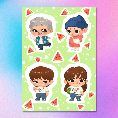 Стикерпак / pendeltur / STRAY KIDS #2