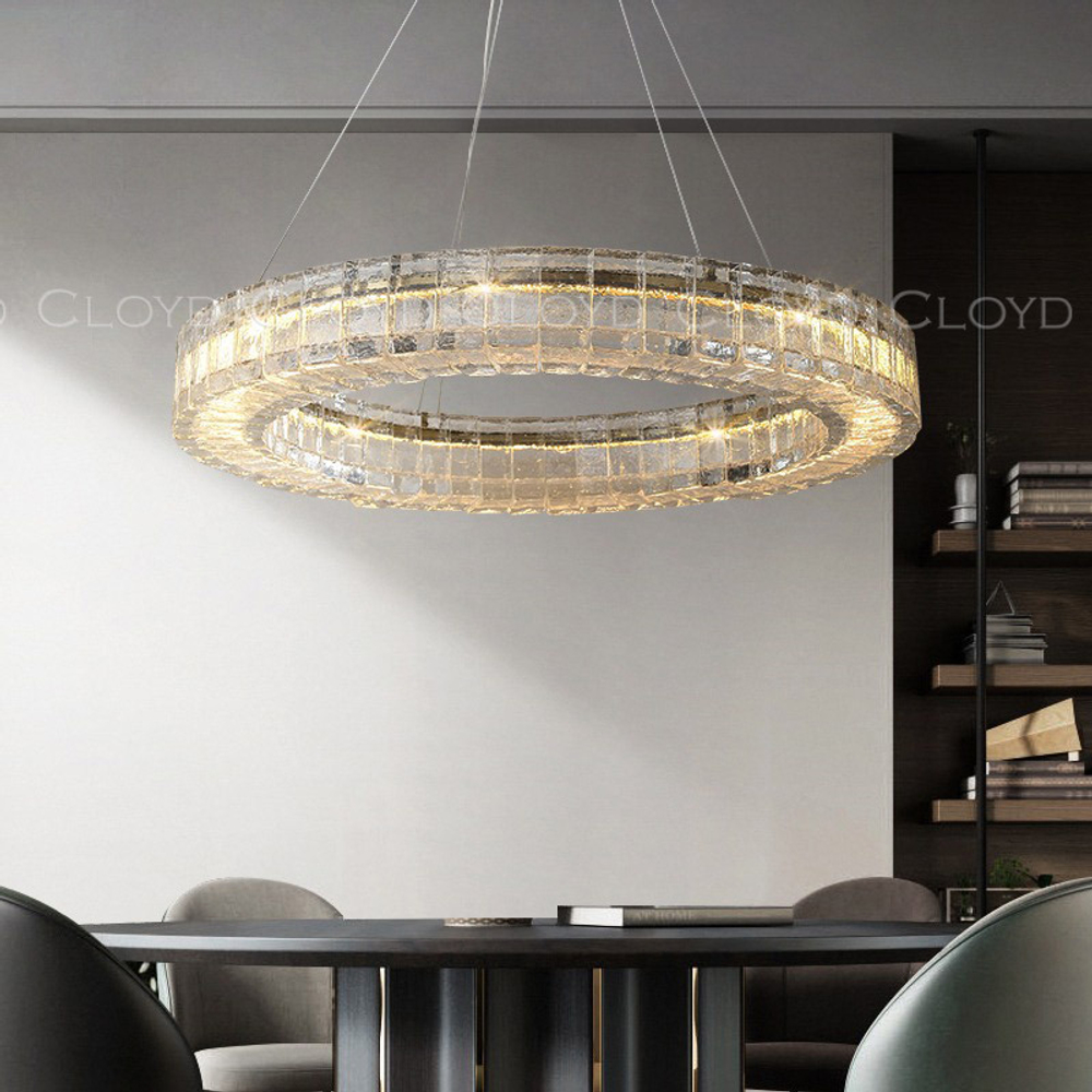 Люстра Cloyd TANGEISER C1 / Ø81 см - золото (арт.11473)