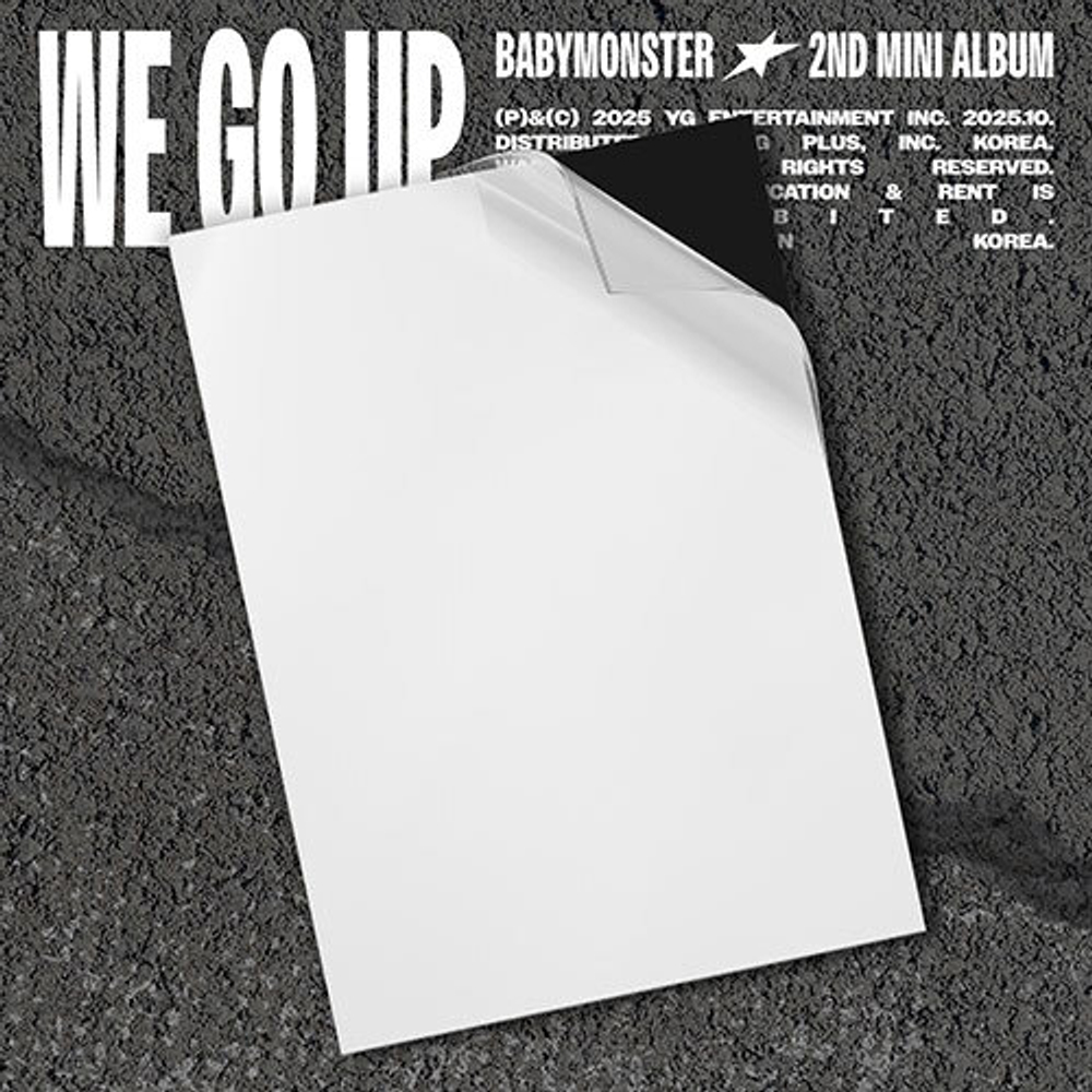 Альбом BABYMONSTER - 2nd MINI ALBUM WE GO UP