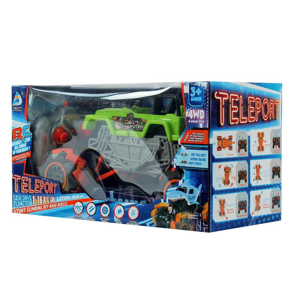 Джип на РУ см, коробка K16-A5