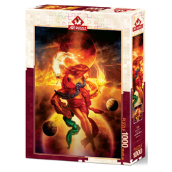 Пазл ART PUZZLE "Вода и Огонь", 1000 деталей , арт.5186, картонная основа, от 12 лет