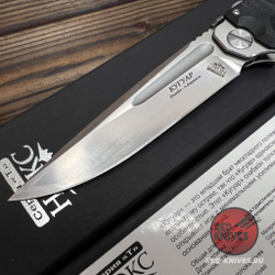 Нож НОКС КУГУАР 332-189406 с толкателем - сталь AUS-8, рукоять G10