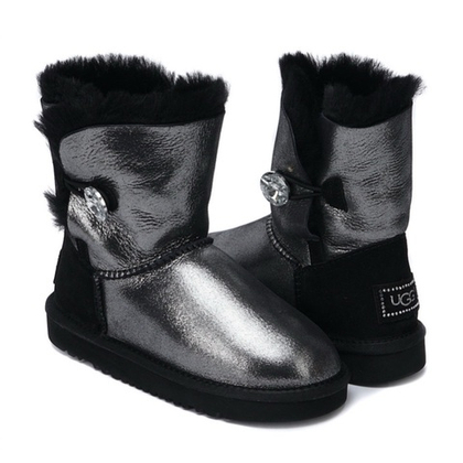 UGG Kids Bailey Button Do Black