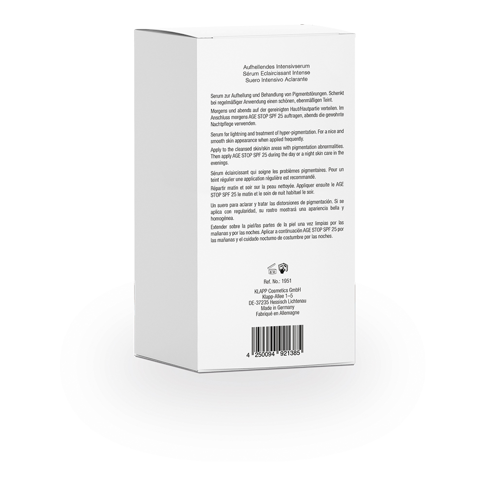 KLAPP Сыворотка восстанавливающая осветляющая - X-TREME Whitening Intensive Serum, 30 мл