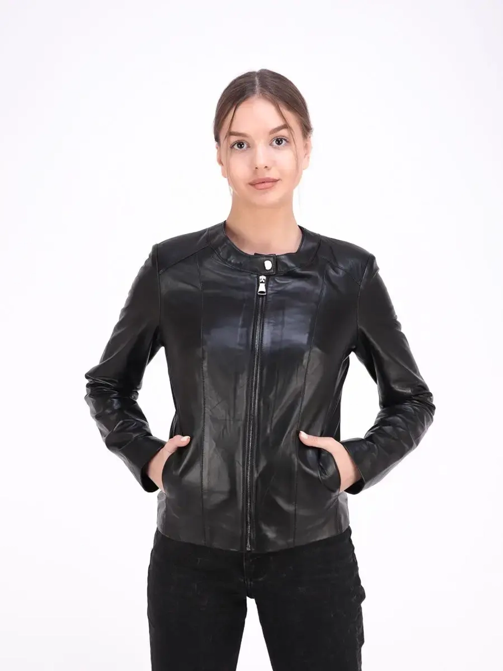 Куртка женская из натуральной кожи