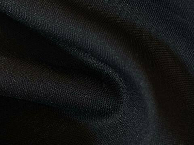 Дублерин трикотажный, ш. 150 см, 50 г/м2, чёрный (НАРЕЗКА)