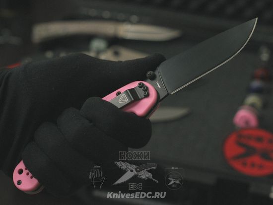 Складной нож Ontario RAT 1 Folder ONT/8866 c клинком из стали AUS-8A, рукоять GRN