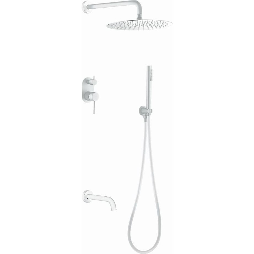 Верхний душ Boheme Uno 422-MW Matt White