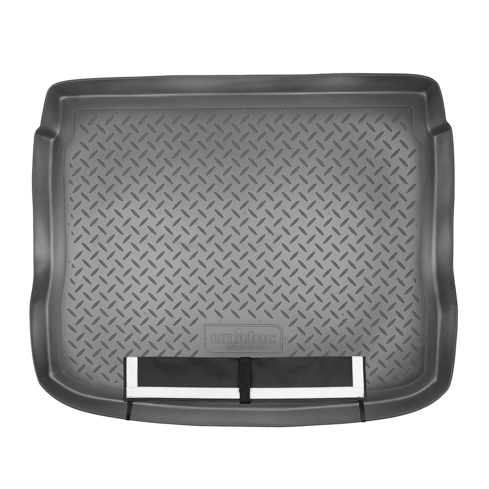 Коврик в багажник Norplast/Unidec для Volkswagen Tiguan (2008-) Черный, полиуретан, арт.NPL-P-95-50-AP