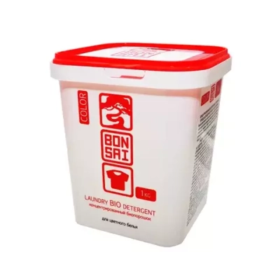 Bonsai Color концентрир бесфосфатный cтиральный порошок для цвет белья 1кг*16