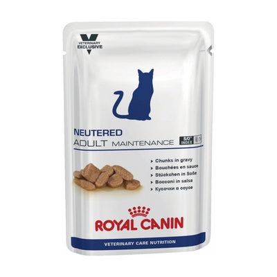 Пауч для кастрированных/стерилизованных котов и кошек, Royal Canin Neutered Adult Maintenance, с момента операции до 7 лет