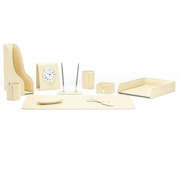 Настольный набор из кожи Cuoietto серии Business из 10 предметов (NBCCr10.4)