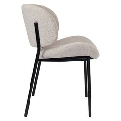 Стул Embrace, букле, серо-бежевый