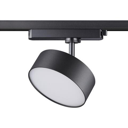 358756 PORT NT21 215 черный Светильник трековый однофазный трехжильный IP20 LED 24W 4000K 2100Лм 100-265V PROMETA