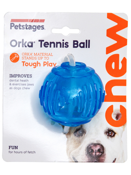Petstages игрушка для собак "ОРКА теннисный мяч" 6 см
