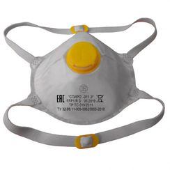 Респиратор Спиро 311Э, FFP1, с клапаном , многоразовый