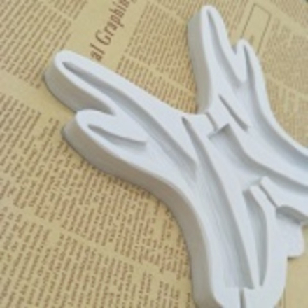 Молд силиконовый "Большие Рога"