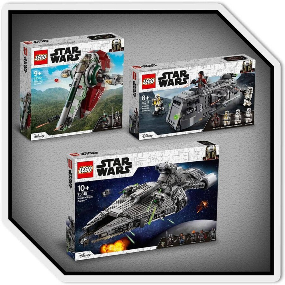 Конструктор LEGO Star Wars 75312 Звездолет Бобы Фетта