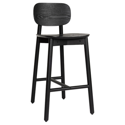 Стул барный Saga, темно-серый