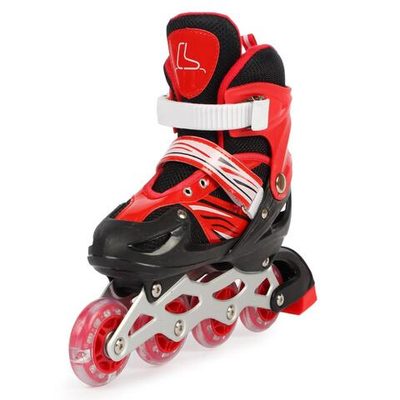 Ролики, PVC колесо со светом(только 1), р-р 35-38, с-30912