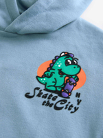 Толстовка с капюшоном для мальчика Next B68-038, Светло-бирюзовый