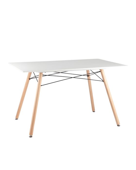 Стол DSW Rectangle белый Stool Group