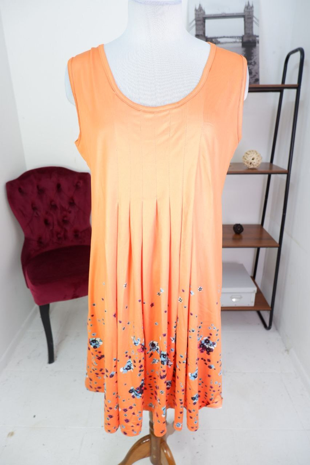 Платье яркое летнее 50 размер